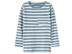 Name It bluse spring lake/cloud dancer med striber